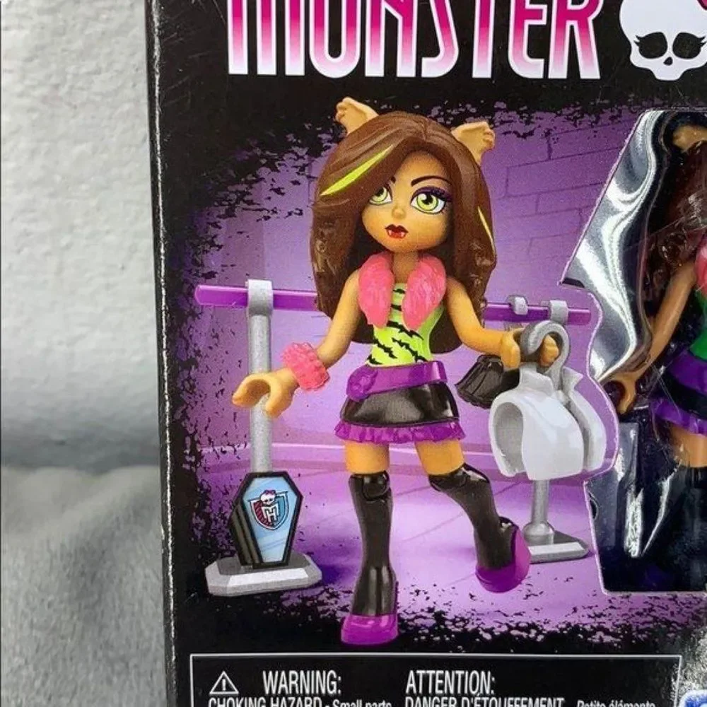 Monster High Mega Bloks Clawdeen Wolf‎ Clawsome Fashion Coffret Mode 20 pieces